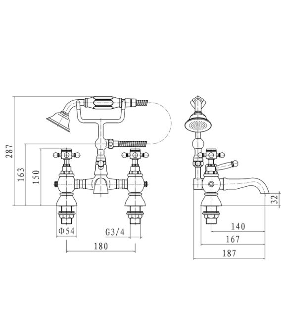 SURREY BATH SHOWER MIXER