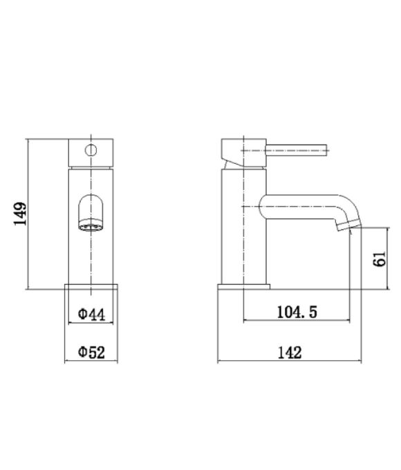 LUCA BASIN MIXER