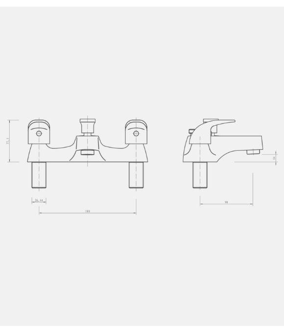 ECO BATH SHOWER MIXER