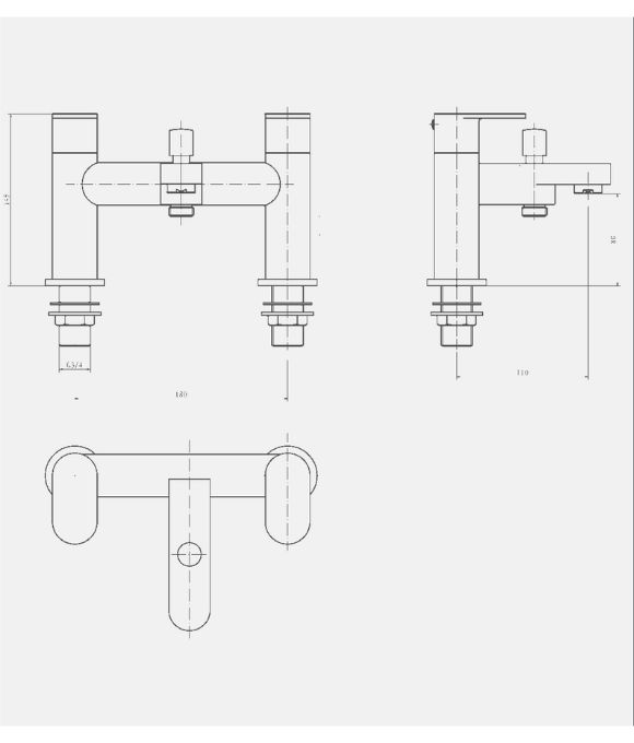 BRYANT BATH SHOWER MIXER