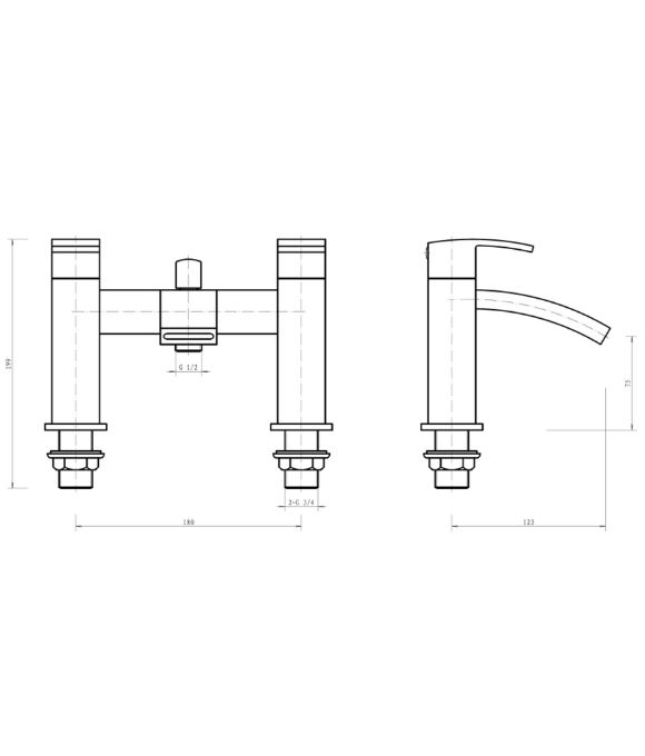 ZEN BATH SHOWER MIXER