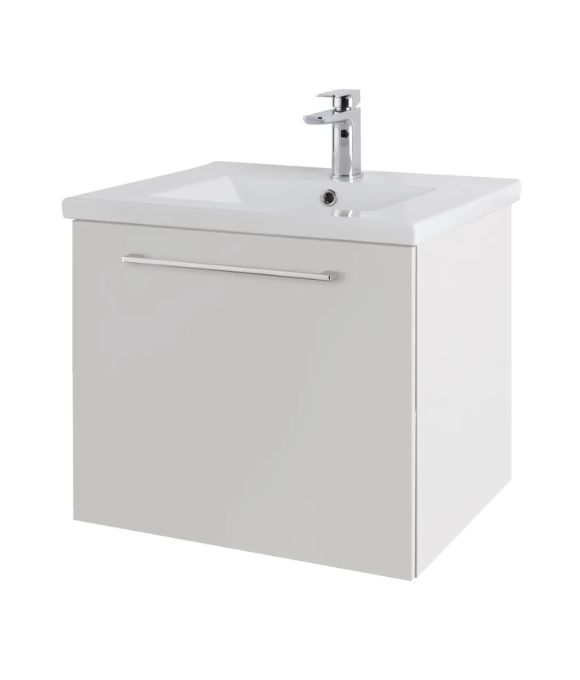 CESENA WALL HUNG UNIT WHITE