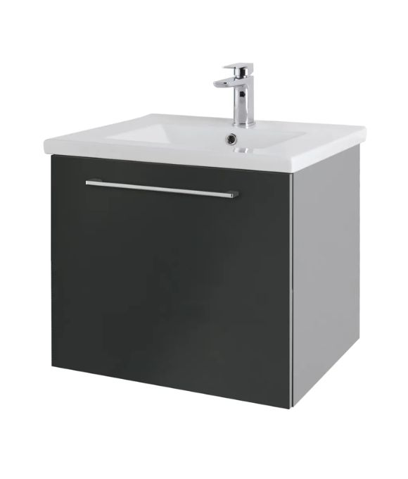 CESENA WALL HUNG UNIT GRAPHITE