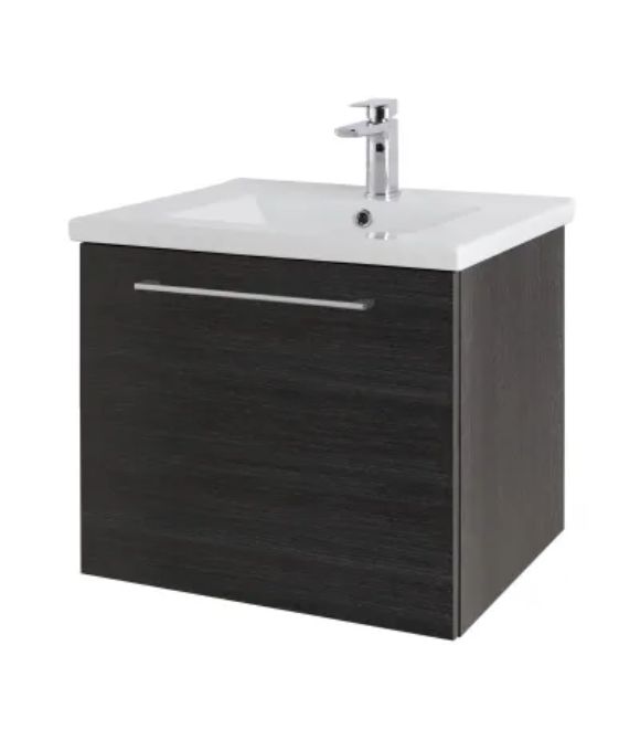 CESENA WALL HUNG UNIT SHADOW BLACK