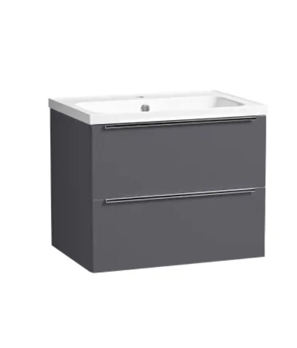 CADENCE WALL HUNG TWIN DRAWER STORM GREY