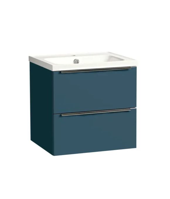CADENCE WALL HUNG TWIN DRAWER OXFORD BLUE