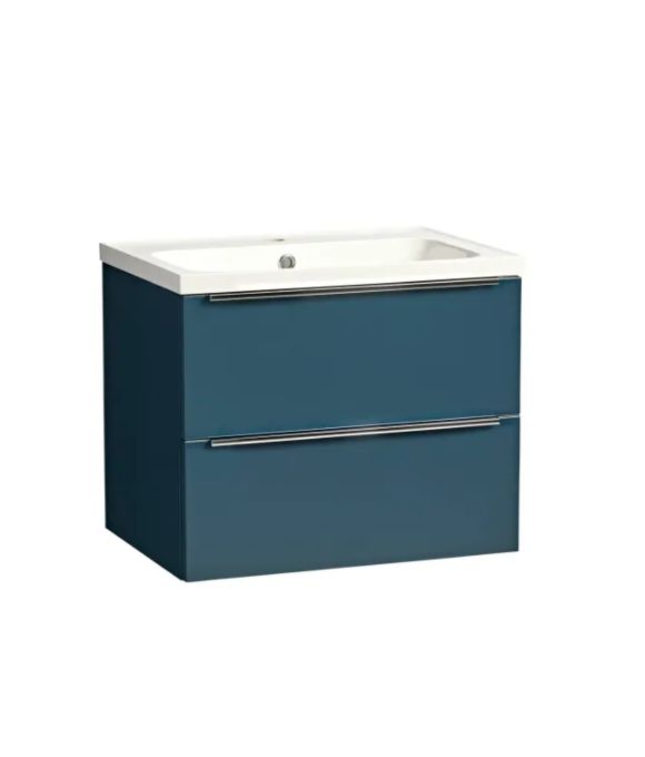 CADENCE WALL HUNG TWIN DRAWER OXFORD BLUE