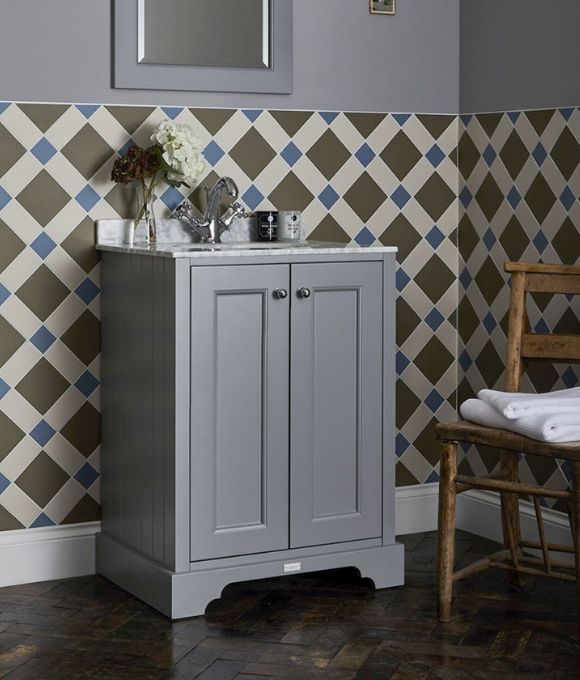BAYSWATER 2 DOOR FLOOR STANDING UNIT PLUMMETT GREY