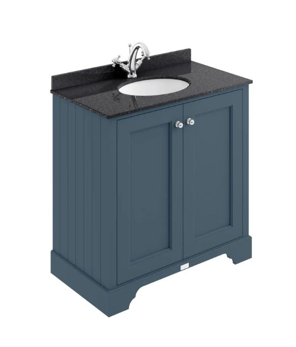 BAYSWATER 2 DOOR FLOOR STANDING UNIT STIFFKEY BLUE
