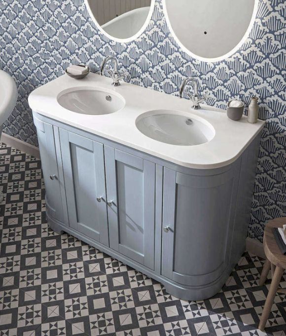 BAYSWATER CURVED UNIT PLUMMETT GREY
