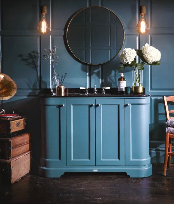 BAYSWATER CURVED UNIT STIFFKEY BLUE