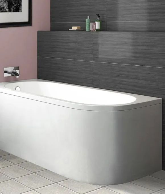 SONAS ARC SINGLE ENDED LEFT HAND BATH