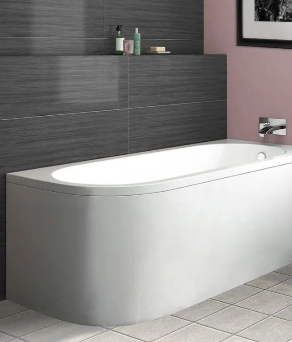 SONAS ARC SINGLE ENDED RIGHT HAND BATH