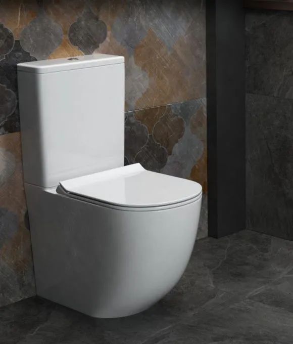 INSPIRE FULLY SHROUDED RIMLESS WC