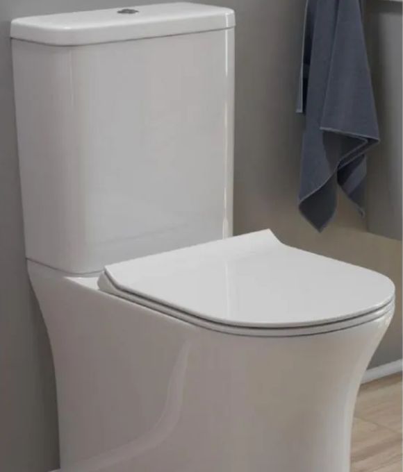 AMANDA RIMLESS COMFORT HEIGHT FULLY SHROUDED WC