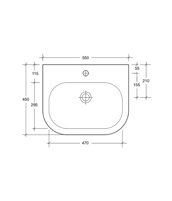 SIGMA BASIN & SEMI PEDESTAL