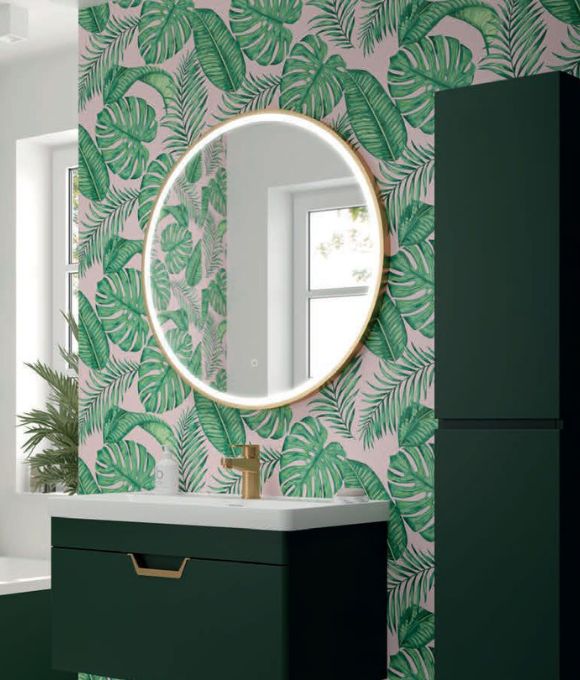 ASTRID BEAM ROUND ILLUMINATED MIRROR