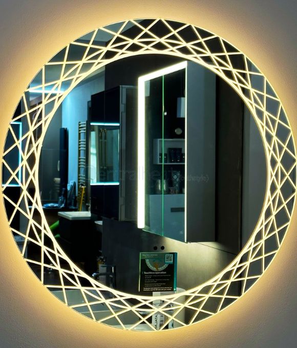 BELLUS ROUND ILLUMINATED MIRROR