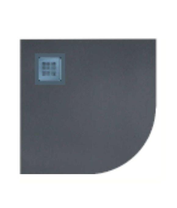 SLATE SHOWER TRAY QUADRANT 900