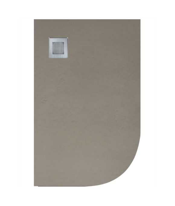 SLATE SHOWER TRAY OFFSET QUADRANT 1200X800 LH
