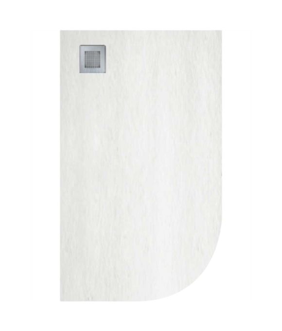 SLATE SHOWER TRAY OFFSET QUADRANT 1200X800 LH