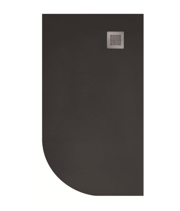 SLATE SHOWER TRAY OFFSET QUADRANT 1200X800 RH