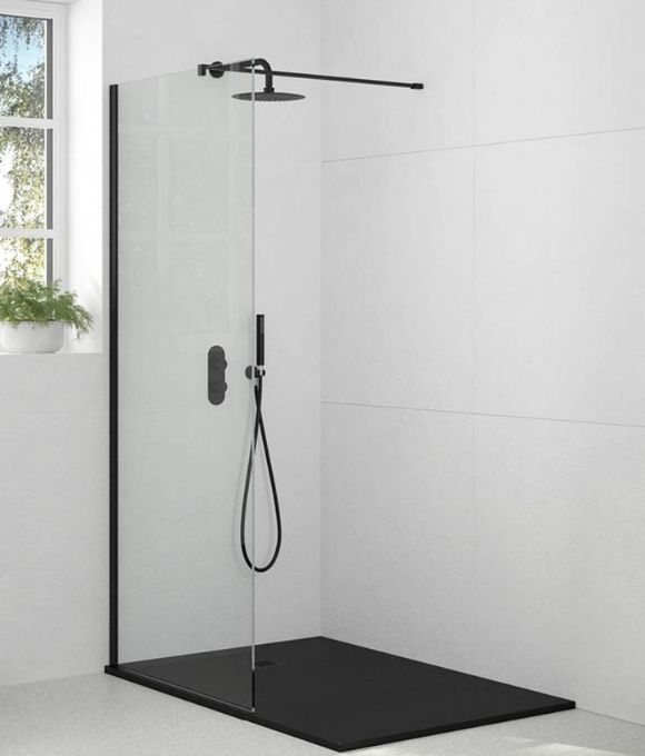 ASPECT CHROME WETROOM PANEL 1000MM