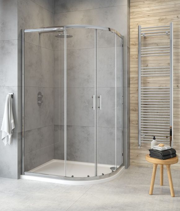 CITY PLUS DOUBLE DOOR OFFSET QUAD 900X800MM