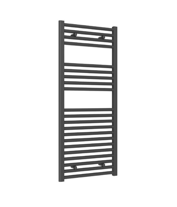 DIVA FLAT ANTHRACITE TOWEL RAIL 1800X500