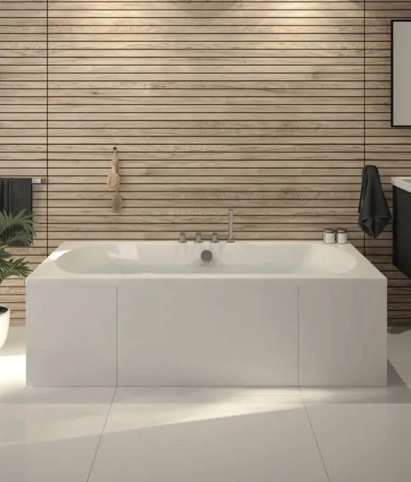 SONAS CLOVER DOUBLE ENDED BATH 