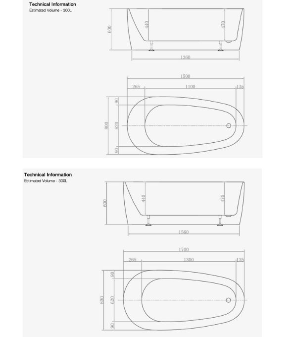 ADAMSEZ ESPIE FREESTANDING BATH