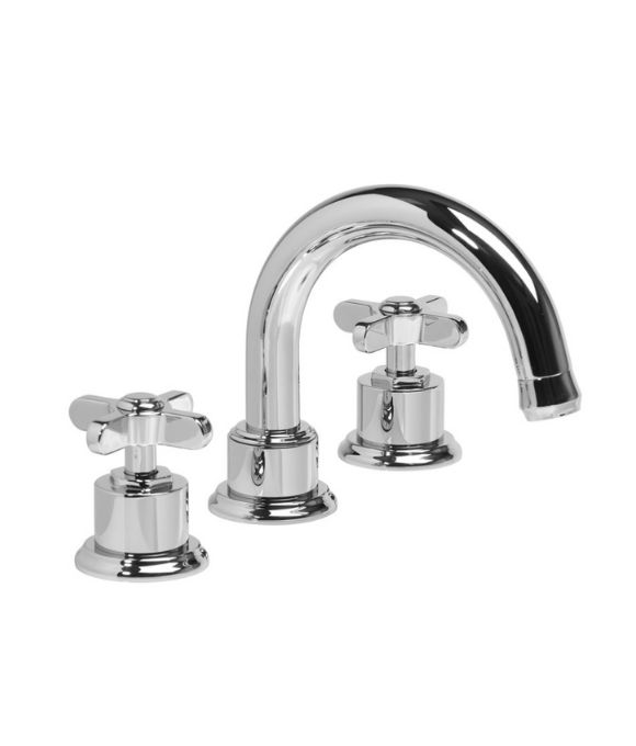WESSEX THREE TAP HOLE BASIN MIXER