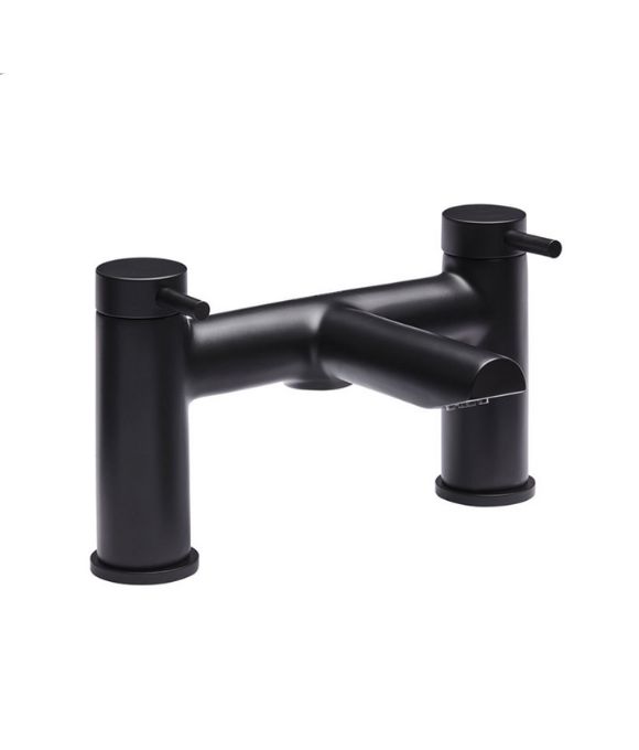 STORM-NOVA DECK MOUNTED BATH FILLER BLACK