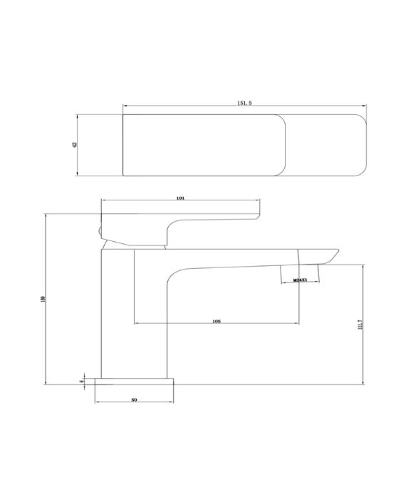 VOICI BASIN MIXER