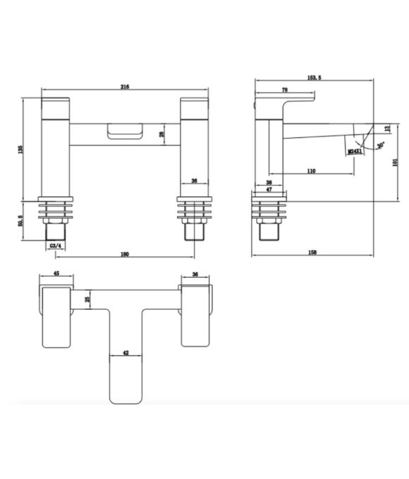 VOICI BATH FILLER