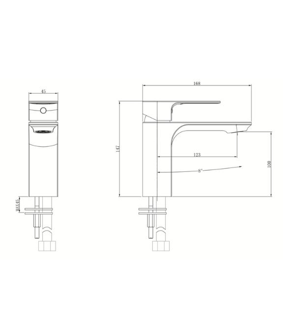 WYE BASIN MONO MIXER