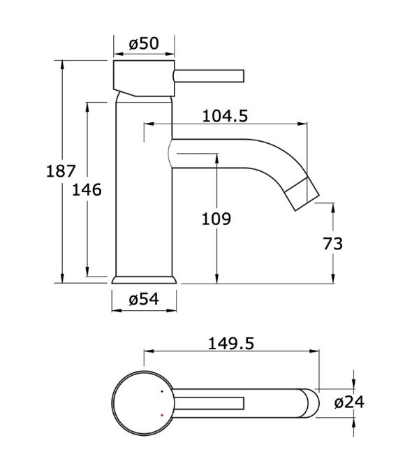 RENO BASIN MONO MIXER