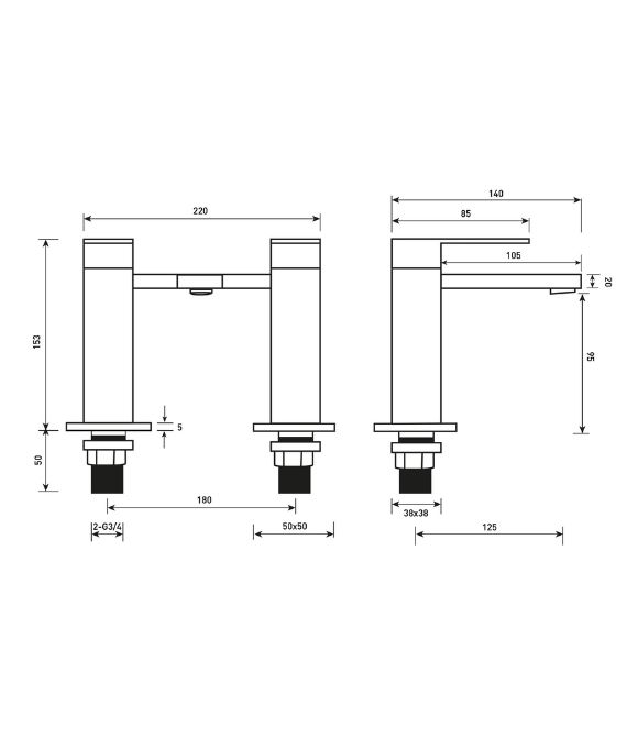ARNO BATH FILLER