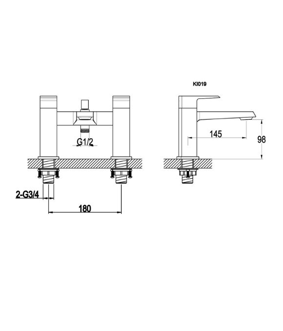 IDENTITY BATH SHOWER MIXER