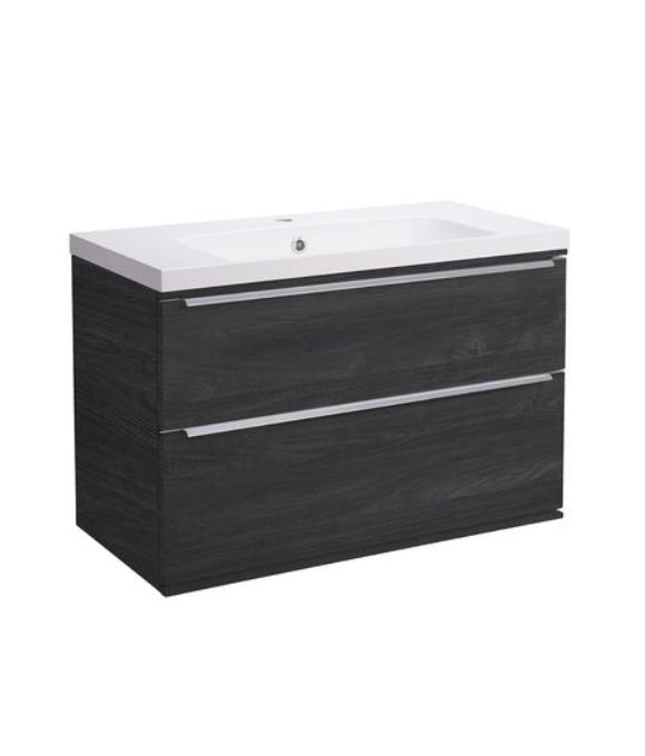 SCHEME 800 WALL MOUNTED BASIN UNIT UMBRA