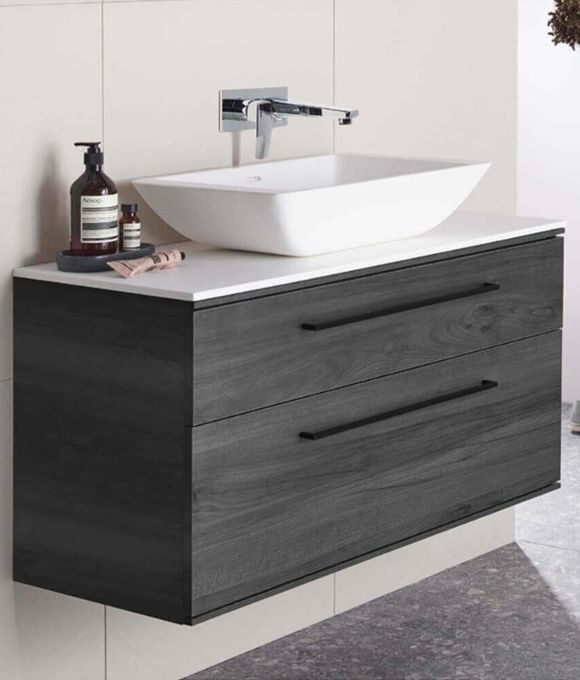 SCHEME 800 WALL MOUNTED BASIN UNIT UMBRA