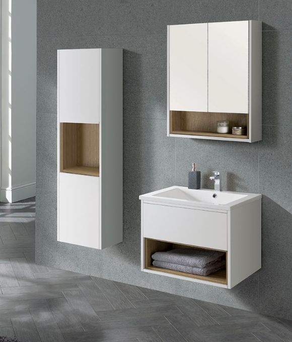 LUCCA WALL HUNG UNIT GLOSS WHITE