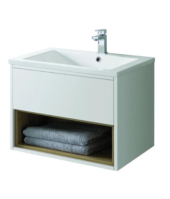 LUCCA WALL HUNG UNIT GLOSS WHITE