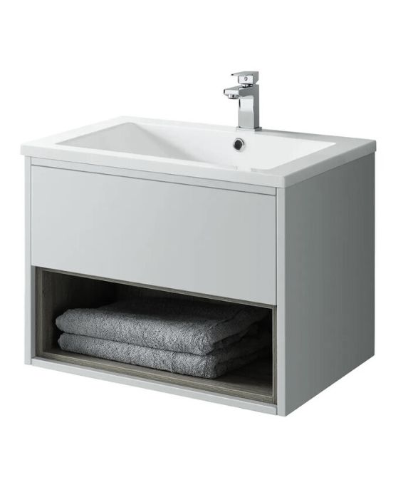 LUCCA WALL HUNG UNIT MATT DOVE GREY
