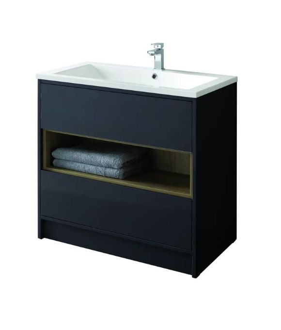LUCCA FLOOR STANDING UNIT ANTHRACITE