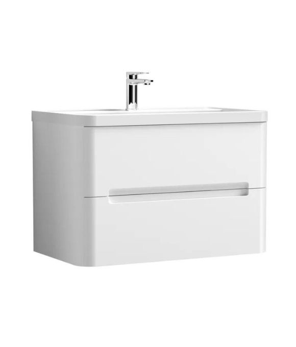 LOTTI WALL HUNG UNIT MATT WHITE