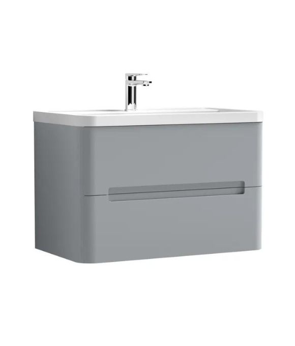 LOTTI WALL HUNG UNIT MATT GREY