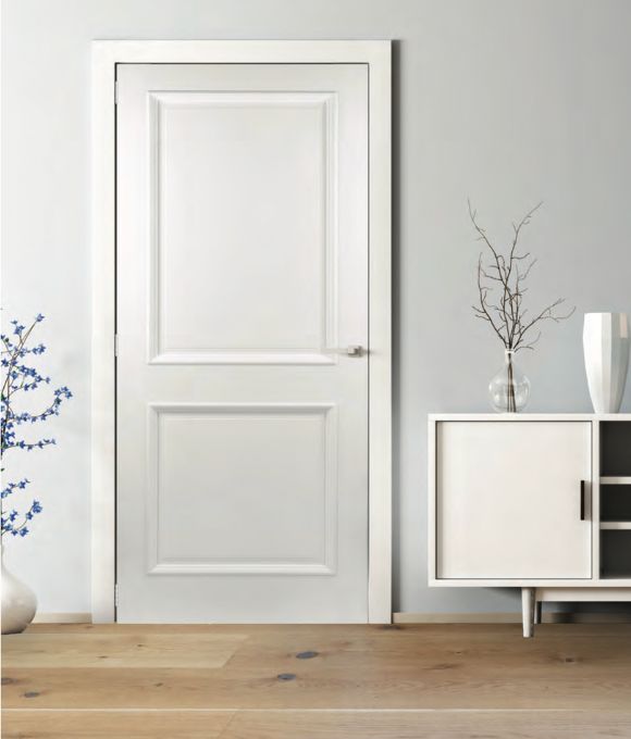 WHITE PRIMED 2 PANEL KINGSTON BOLECTION 42MM