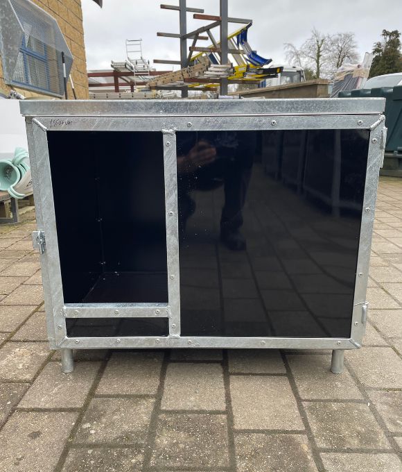 GALVANISED DOG KENNEL SMALL