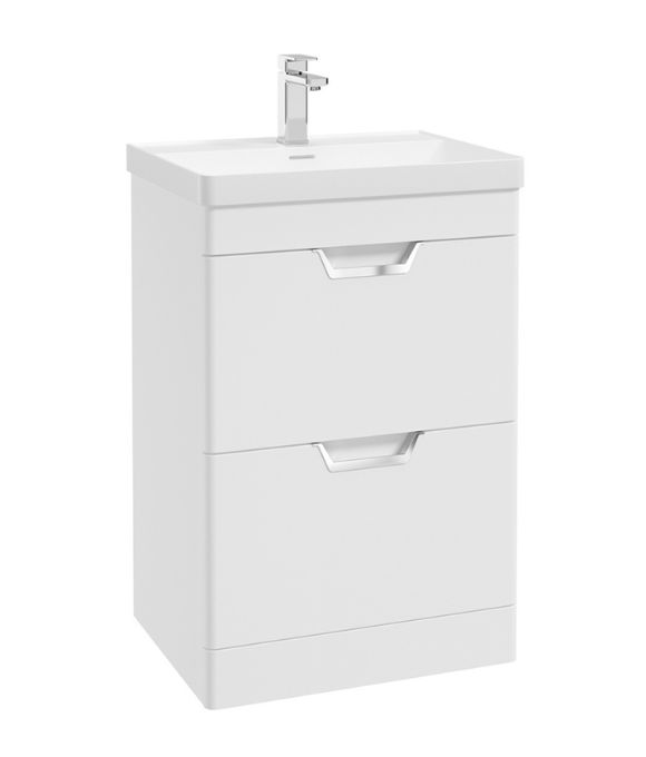 FREYA FLOOR STANDING UNIT MATT WHITE 